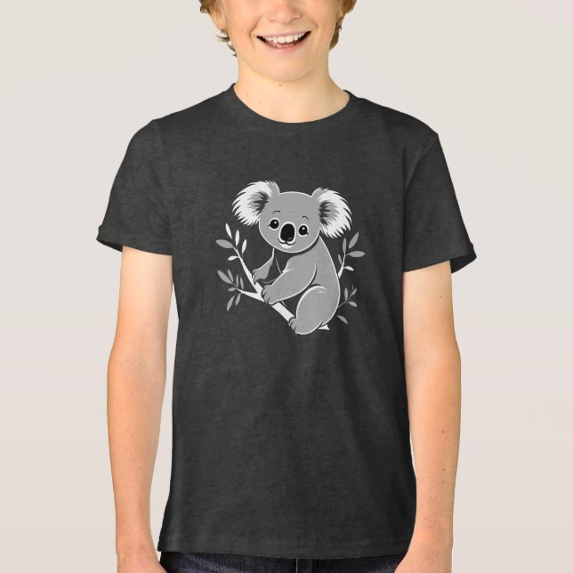 Camiseta Triblenda Cute Koala (Anverso)