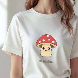Camiseta Triblenda Cute Mushroom