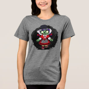 Camiseta Triblenda Cute Welsh Zombie