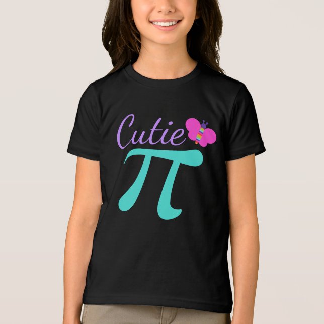 Camiseta Triblenda Cutie Pi Cute Math Pun Chica (Anverso)