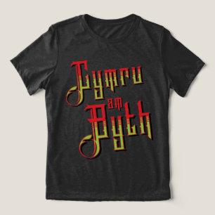Camiseta Triblenda Cymru Am Byth. Gales para siempre