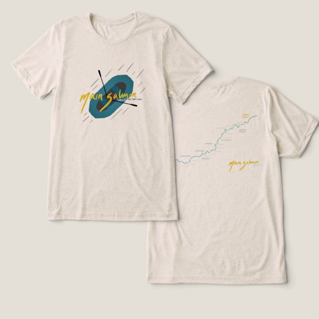 CAMISETA TRIBLENDA D (Diseño Anverso y Reverso)