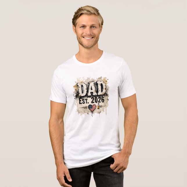 Camiseta Triblenda Dad Est 2026 Tshirt (Anverso Completo)