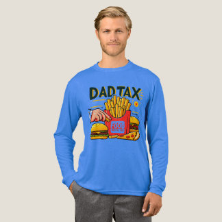 Camiseta Triblenda  Dad Tax Food Inspector Funny Dad Long Sleeve