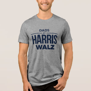 Camiseta Triblenda Dads para Harris Walz