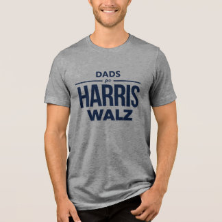Camiseta Triblenda Dads para Harris Walz