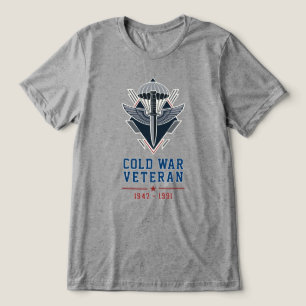 Camiseta Triblenda Daga de Comando Veterano Aerotransportado de la Gu
