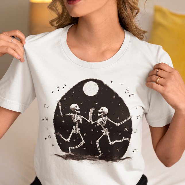 Camiseta Triblenda Dancing Skeletons Halloween (Subido por el creador)