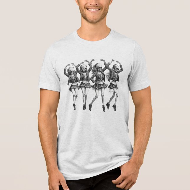Camiseta Triblenda Danza de Mujeres Muertas (Anverso)