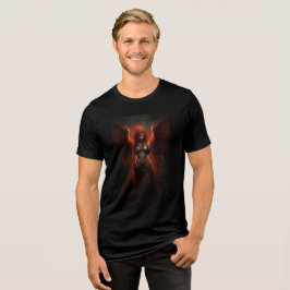 Camiseta Triblenda Dark Flame Angel Fantasy Art Print