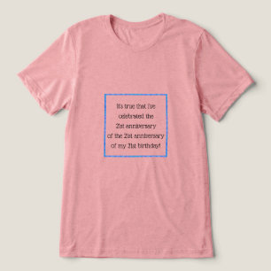 Camiseta Triblenda De 63 años o más