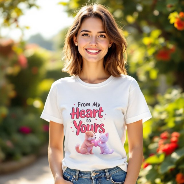 Camiseta Triblenda De mi corazón al tuyo (Subido por el creador)