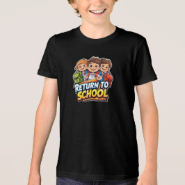 Camiseta Triblenda De vuelta a la camiseta de la Escuela Vibes - ¡Pre