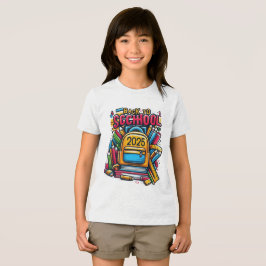 Camiseta Triblenda De vuelta a la escuela 2025 - Estudiante divertida