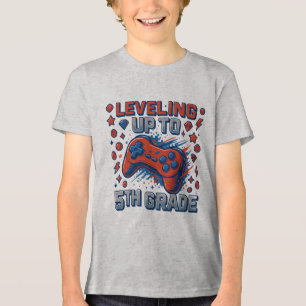 Camiseta Triblenda De vuelta a la escuela chico chica azul rojo jugad