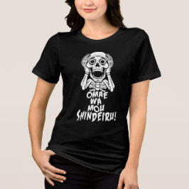 Camiseta Triblenda Dead Serious: Omae Wa Mou Shindeiru Skeleton Tee