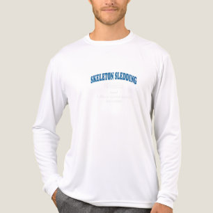 Camiseta Triblenda Definición de Entrenador de Trineo de Esqueleto Hu