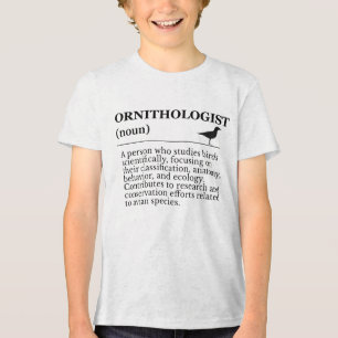 Camiseta Triblenda Definición de ornitólogo - Vogelkunde (Observación