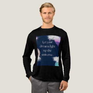 Camiseta Triblenda Deja que tus sueños iluminen el universo – Inspira