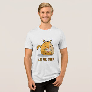 Camiseta Triblenda Déjame dormir Graciosa Cita