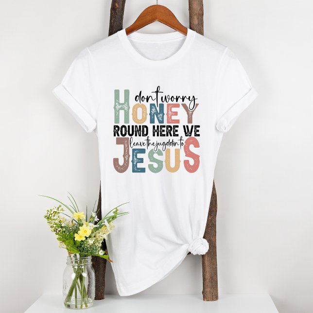 Camiseta Triblenda Dejar el Juicio a Jesús (Subido por el creador)