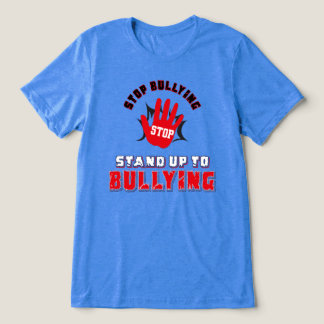 Camiseta Triblenda Dejen de Intimidar - Defiendan a las Víctimas