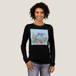 Camiseta Triblenda Delfín floral