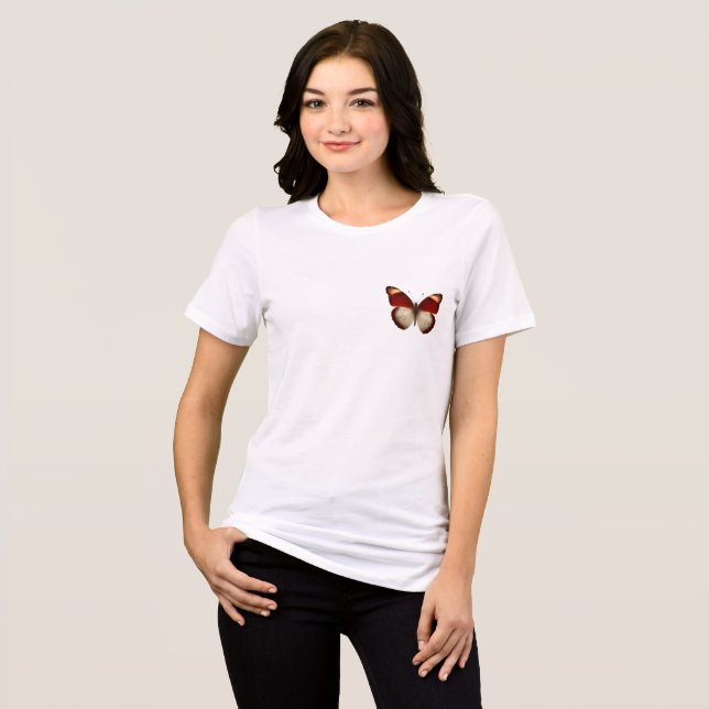 Camiseta Triblenda Delicate Butterfly Logo Tee for Women (Anverso Completo)