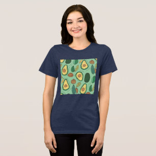 Camiseta Triblenda Delight aguacate para vibrantes vibraciones verdes