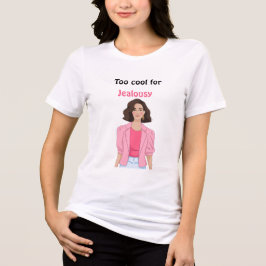 Camiseta Triblenda Demasiado genial para la envidia