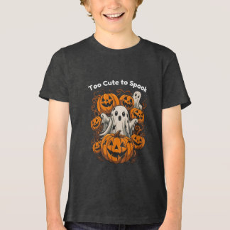 Camiseta Triblenda ¡Demasiado lindo para hablar!-Halloween