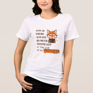 Camiseta Triblenda Demasiado mes, muy poco dinero