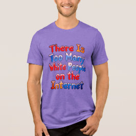 CAMISETA TRIBLENDA DEMÓCRATA INTERNET