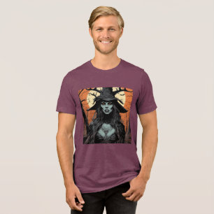 Camiseta Triblenda demonio femenino gótico