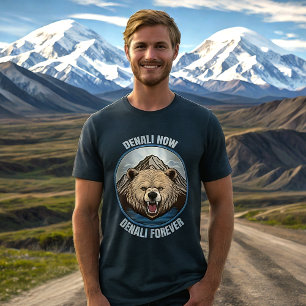 Camiseta Triblenda Denali Now, Denali Forever