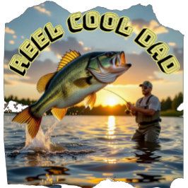 Camiseta Triblenda Deporte al aire libre Rustic Reel Guay Dad