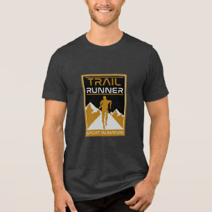 Camiseta Triblenda Deporte en pista en la naturaleza