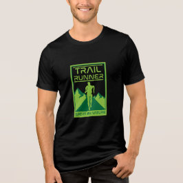 Camiseta Triblenda Deporte en pista en la naturaleza
