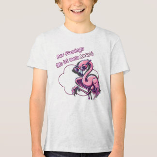 Camiseta Triblenda Der Flamingo (Wo ist mein Rosa?)