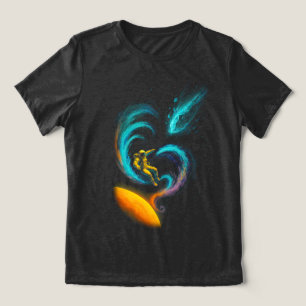 Camiseta Triblenda Deriva Cósmica: Viaje por la Nebulosa Giratoria