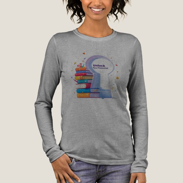 Camiseta Triblenda Desbloquear su potencial (Anverso)