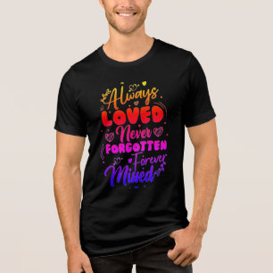 Camiseta Triblenda descanso en paz recuerdo de regalo de recuerdo