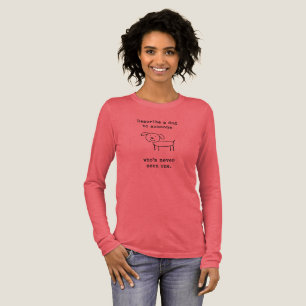Camiseta Triblenda Describe una broma de garabato de perro para fanát