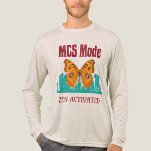 Camiseta Triblenda Descripción de la conciencia de la mariposa activa