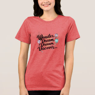 Camiseta Triblenda Descubrimiento del sueño de Wander