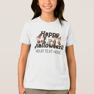 Camiseta Triblenda Desfile Feliz Halloween de la Pandilla de Peanuts