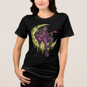 Camiseta Triblenda DESMENUZAMIENTO DE MEDIA NOCHE - Lavado de ácido p