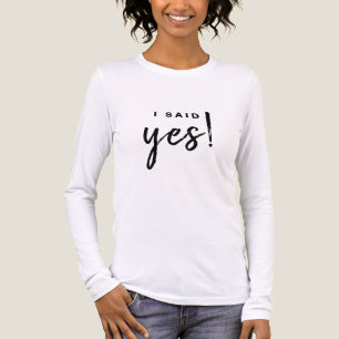 Camiseta Triblenda Despedida de Soltera Dije Sí