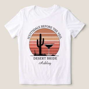 Camiseta Triblenda Despedida de soltera personalizada en Scottsdale a