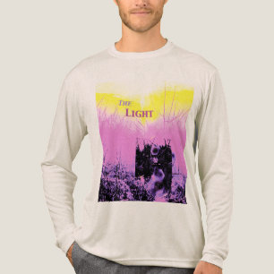 Camiseta Triblenda "Después de lo oscuro"/"La luz" en amarillo rosado